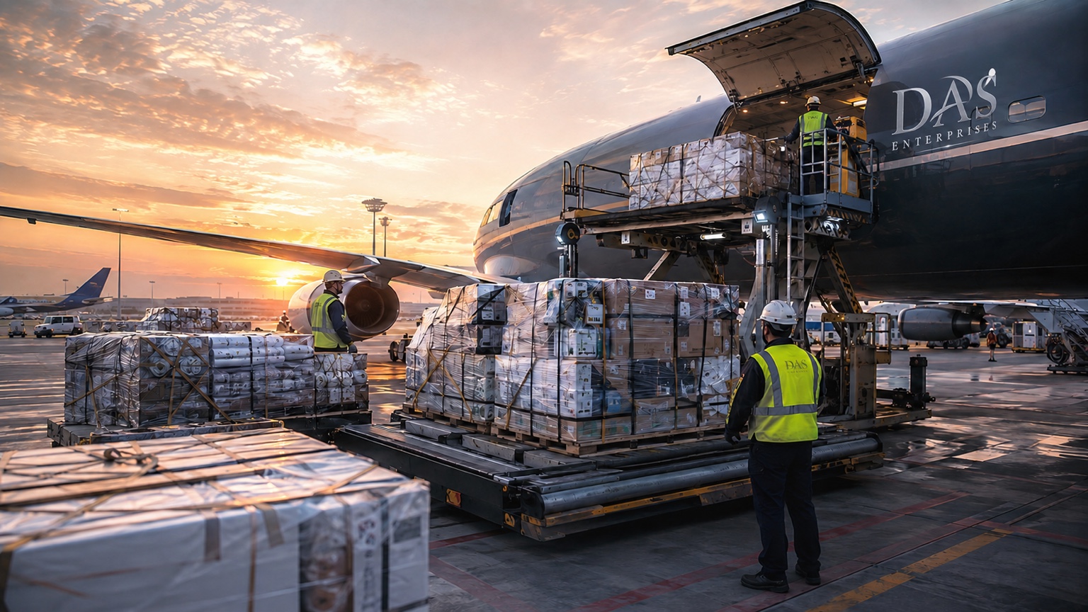 DAS air cargo export operation