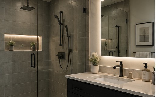 AI concept bathroom